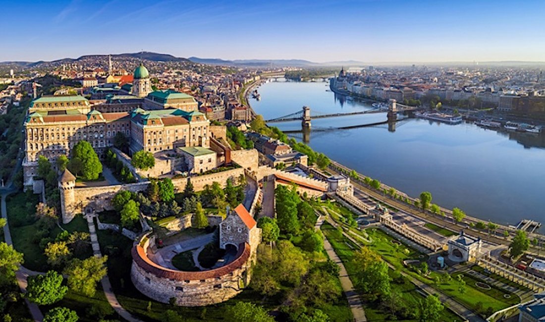 Budapest, colpo d'occhio del Castello