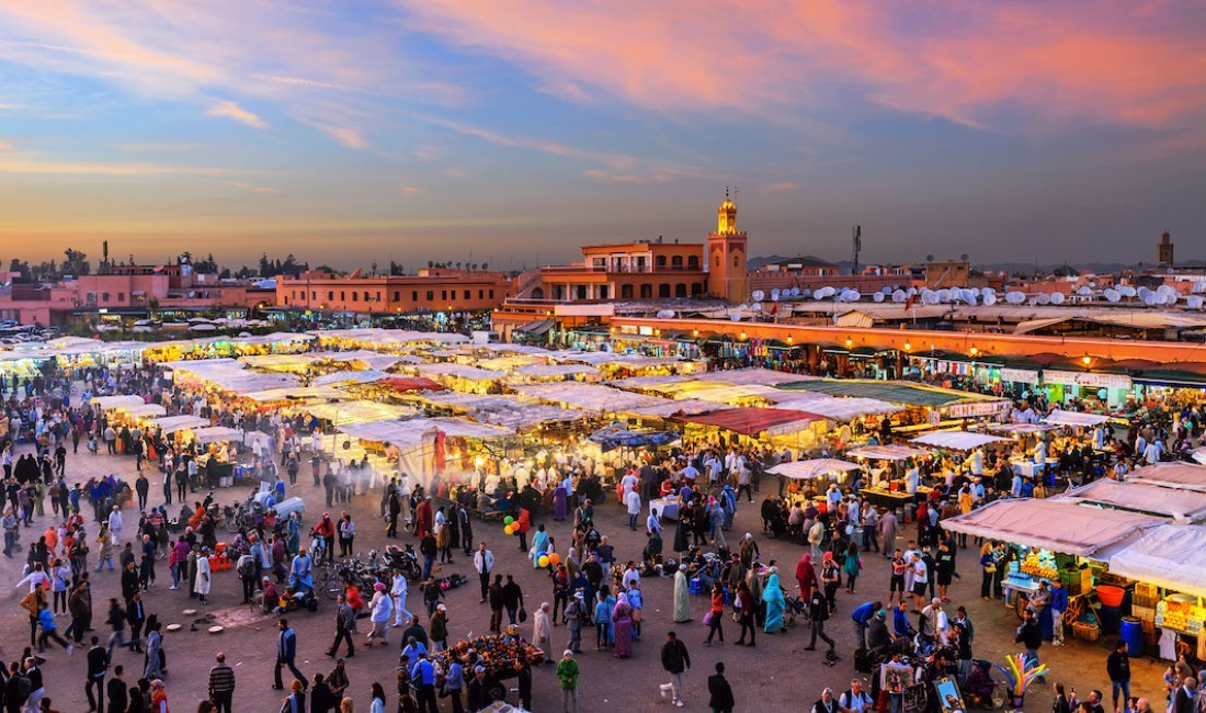 Marrakech Djemaa El Fna. Credits RudiErnst / Shutterstock