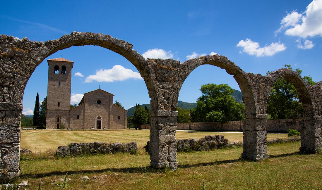 Abbazia Benedettina di San Vincenzo al Volturno | Credit Elisa Polini e Luca Landoni