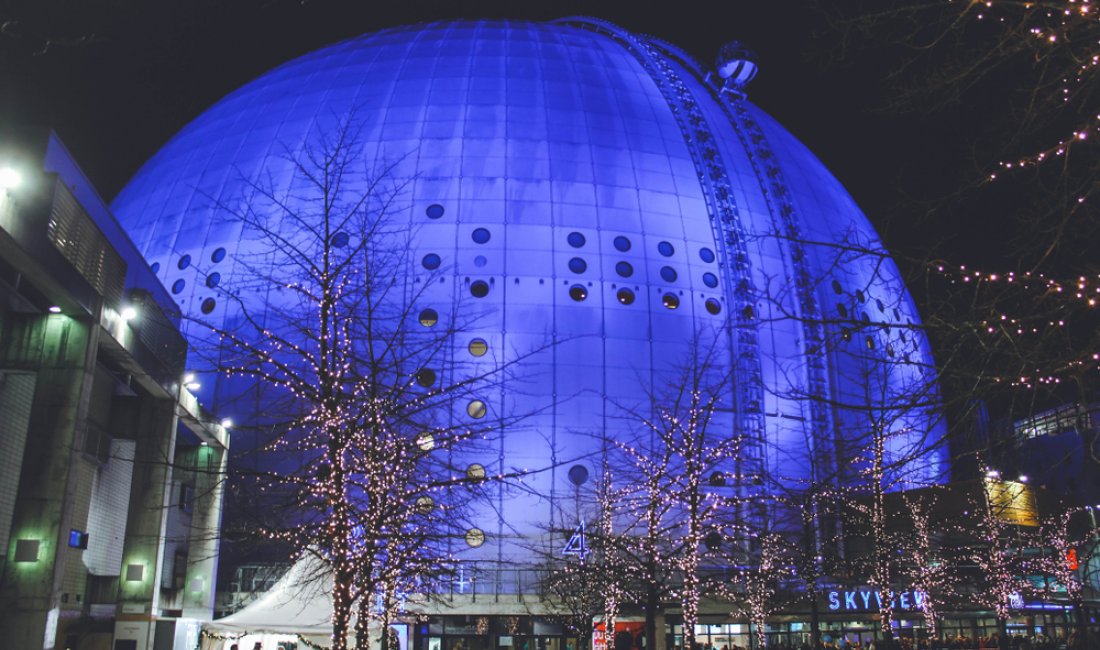 L'inconfondibile Ericsson Globe. Credits Naumova Ekaterina / Shutterstock