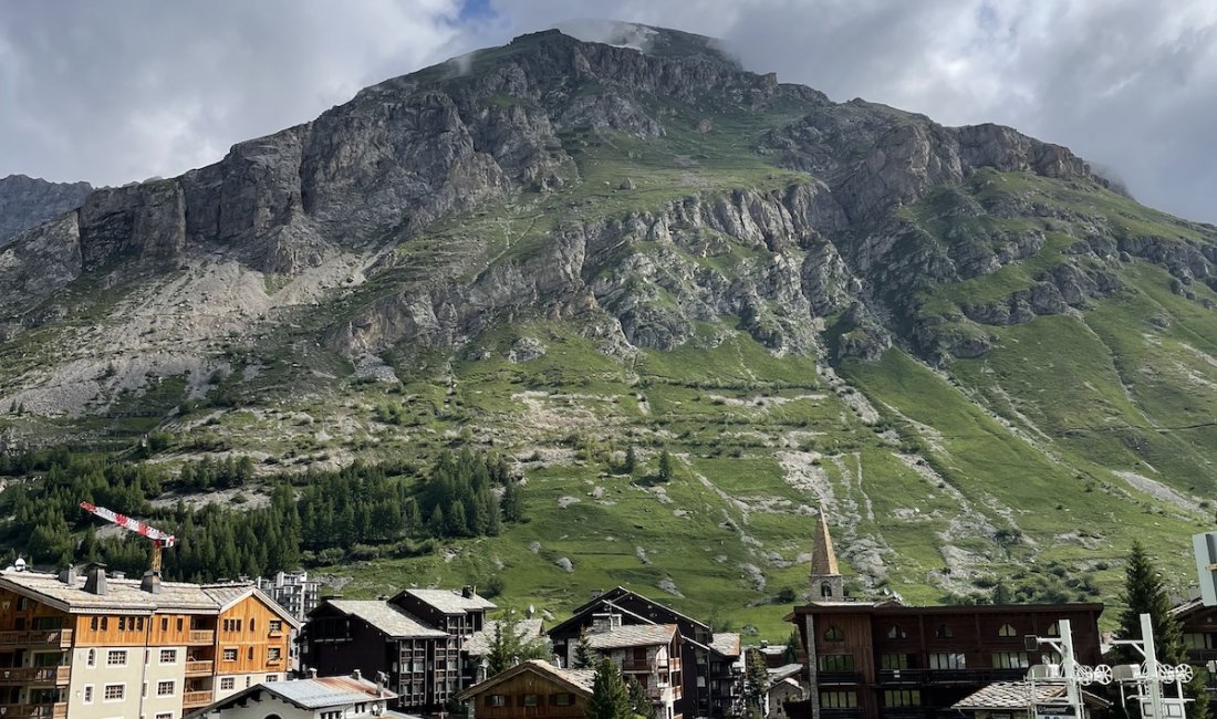 Veduta di Val-d'Isère. Credits Chiara Beretta