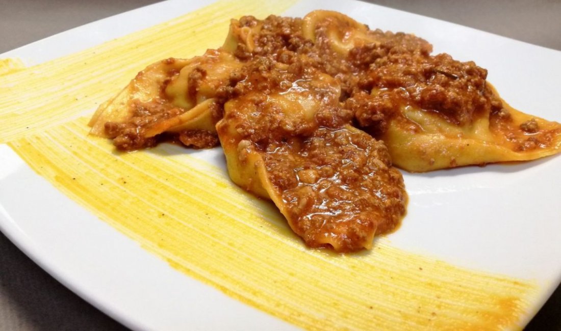 Splendidi cappellacci di zucca © Osteria La Compagnia