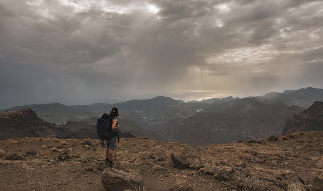 Nell'interno di Gran Canaria