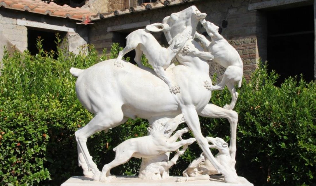 Ercolano, la casa dei cervi © Umberto Miele